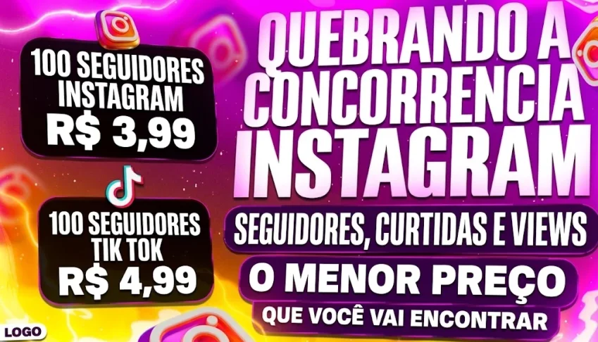 Seguidores Instagram e TikTok | Pacotes de 100 a 1.000+