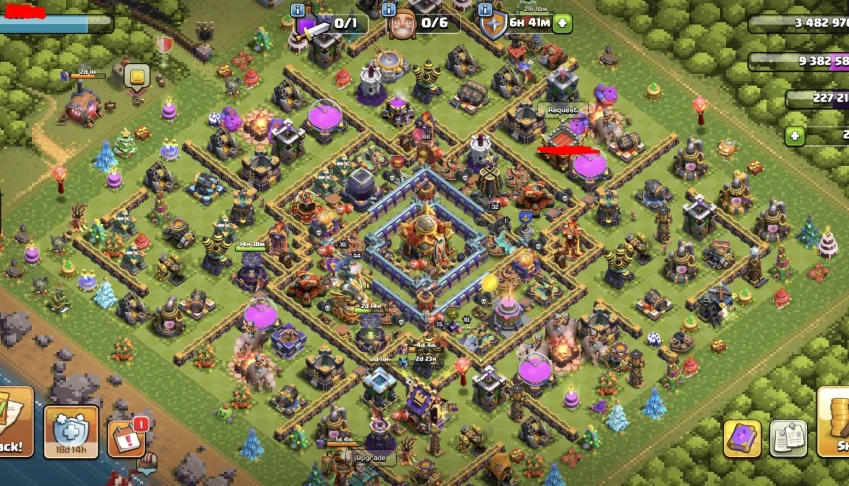 Clash of Clans CV 16