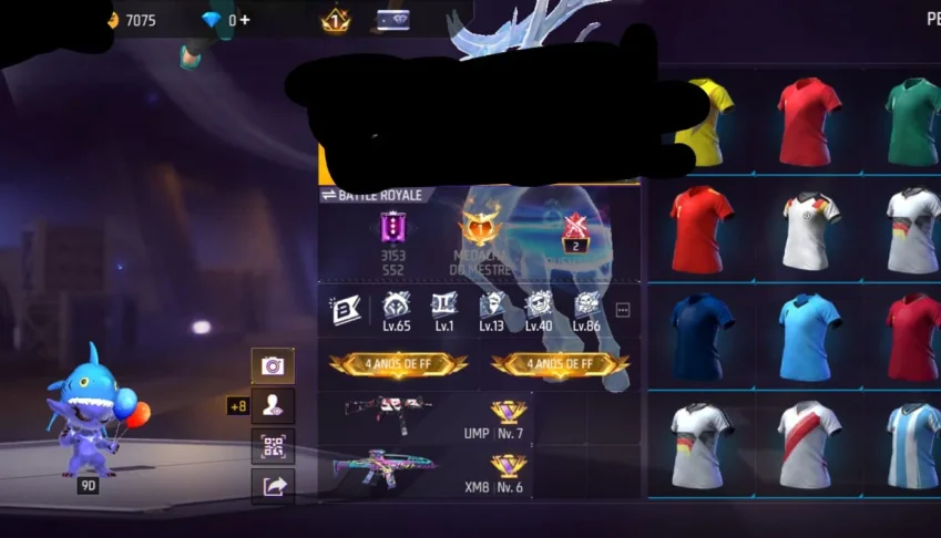 Conta De Free Fire preço negociável