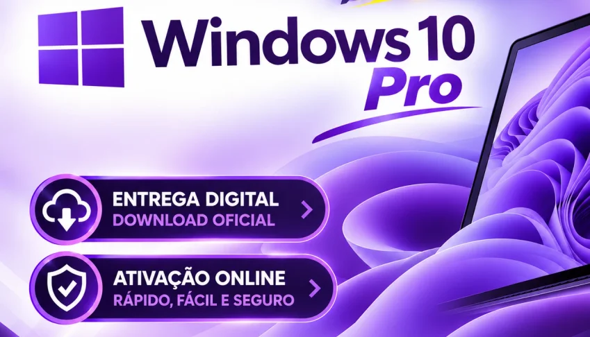 ⭐ Chave Vitalícia Ativação Windows 10 PRO ⭐