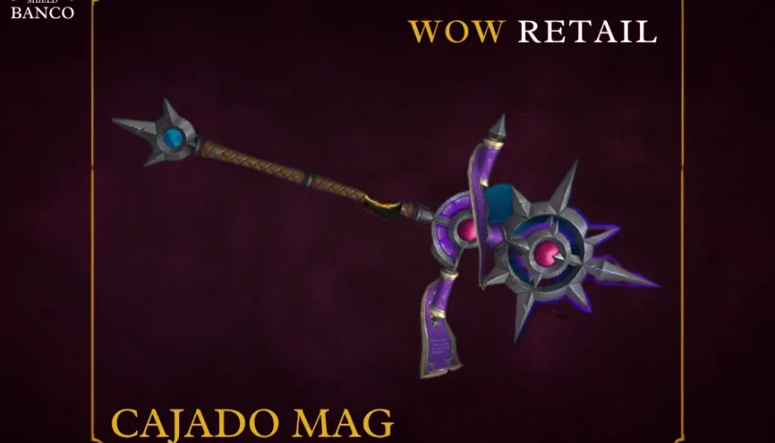 World of Warcraft - Skin de Arma Cajado (Transmog)