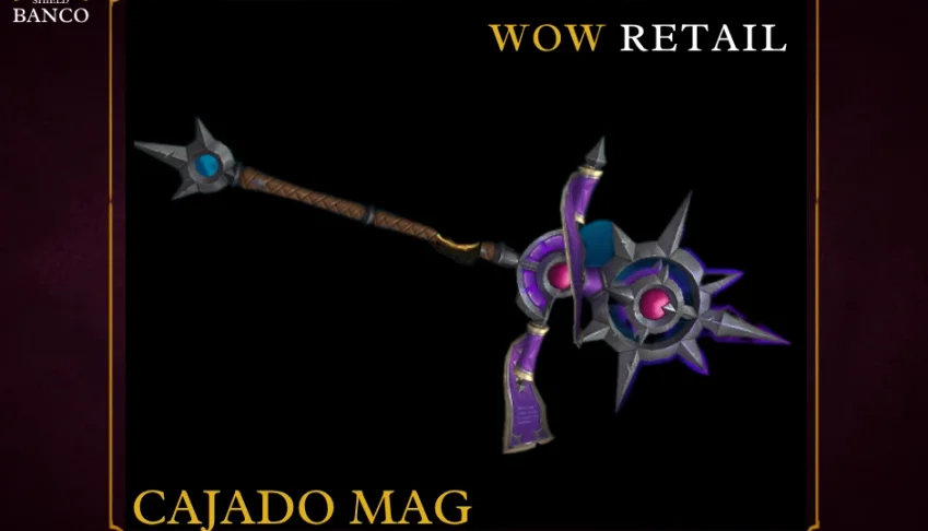World of Warcraft - Skin de Arma Cajado (Transmog)