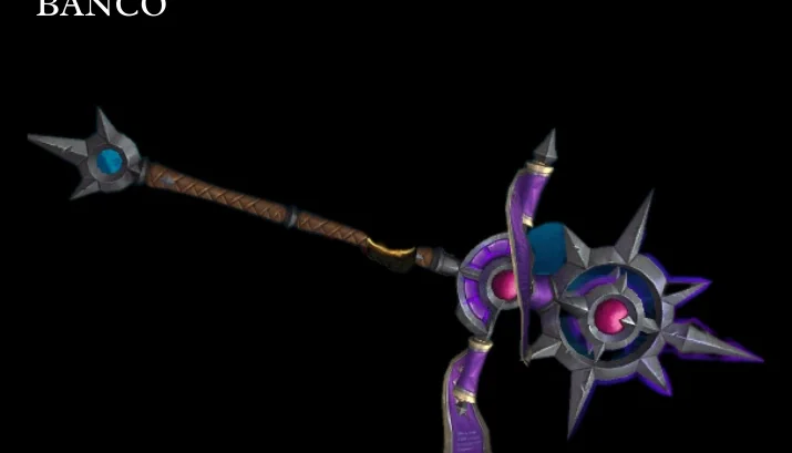 World of Warcraft - Skin de Arma Cajado (Transmog)