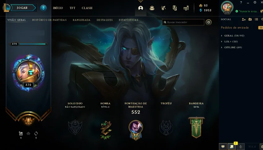 League of Legends conta top