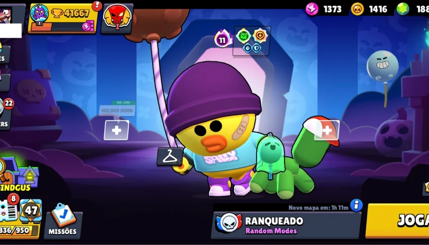 Conta top de brawl stars.