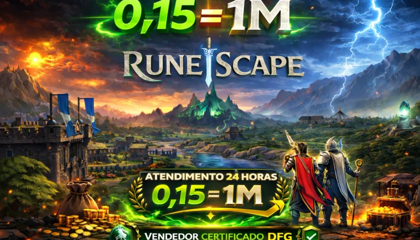 Runescape 3 - Cash/Gold/Money - Melhor Preço Da Dfg