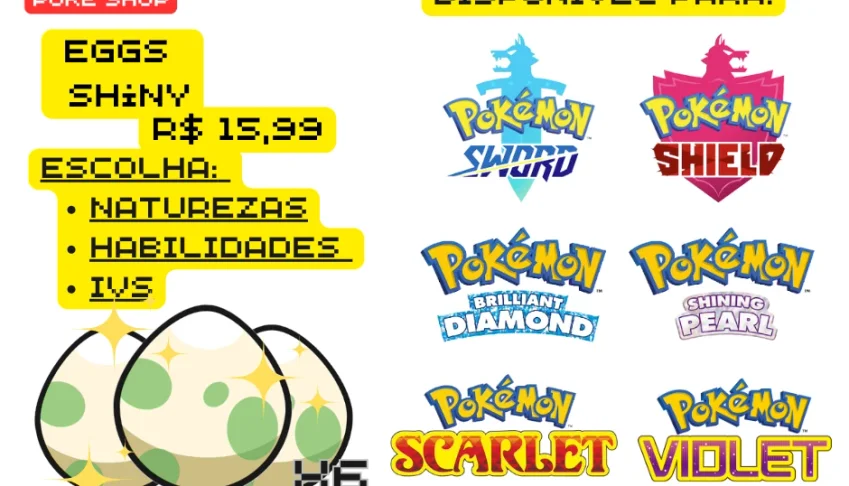 Pokémon-Eggs Shiny