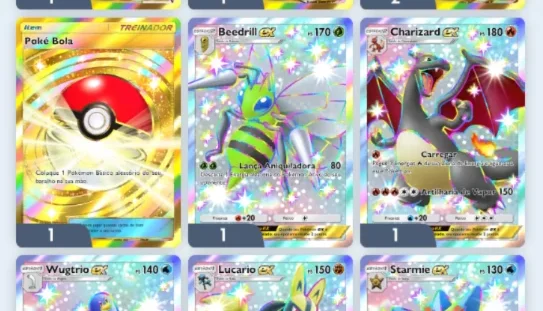 Conta Pokemon TCG Pocket