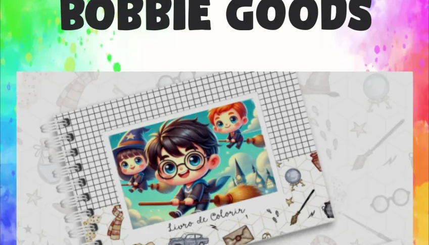 Livro de Colorir Bobbie Goods Harry Potter