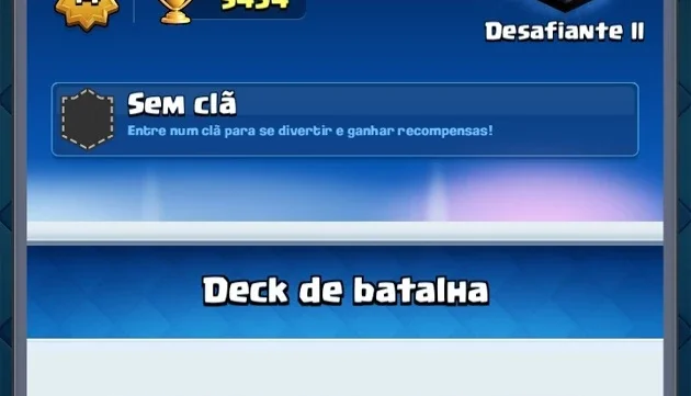 Vendo conta clash royale