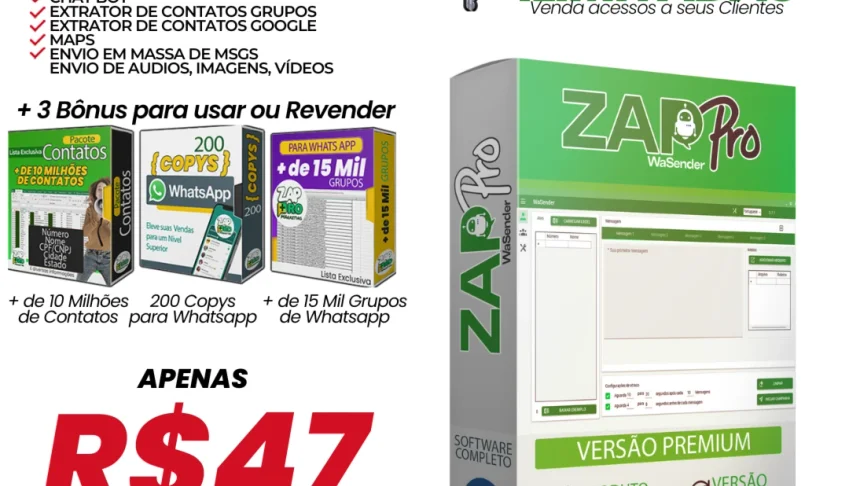 Zappro Wasender Chatbot Extrator