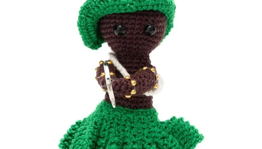 Orixá Oxóssi em Amigurumi