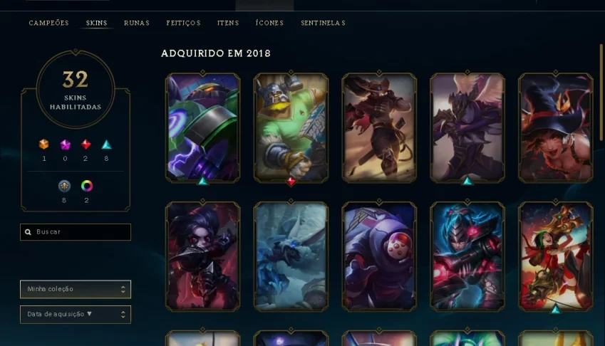 Conta lol diamante 5