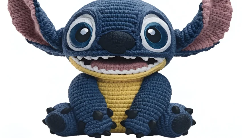 Receita em PDF - Stitch Amigurumi Crochê