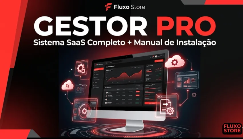 Sistema SaaS Gestor Pro Completo + Manual de Instalação