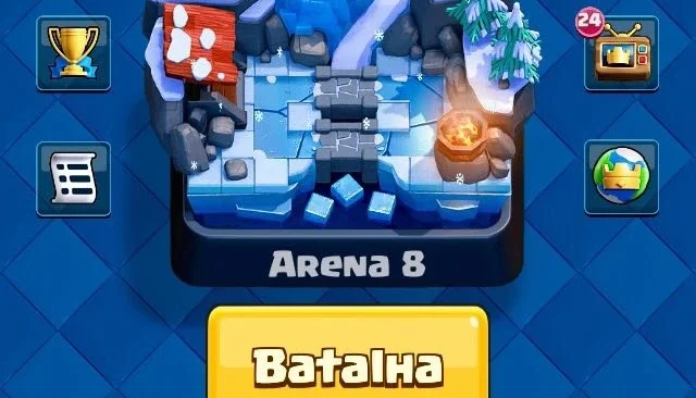 CONTA CLASH ROYALE COM 5 LENDÁRIAS, LAVA HOUND NIVEL 2