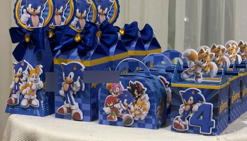 Arquivo de Corte – Caixinhas Tema Sonic