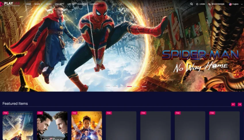 PlayLab V3.0 - Plataforma de Streaming Filmes,  Series