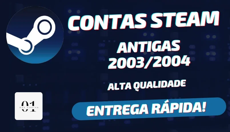 [PREMIUM] CONTAS STEAM ANTIGAS 2003 A 2005 + EMAIL INCLUSO