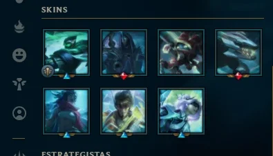 Conta LoL Prata lll - 147 skins