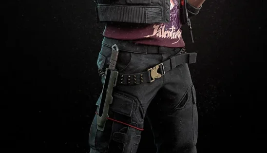 Jackie Welles  cyberpunk 2077 3D STL