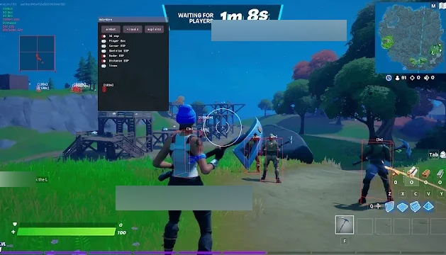 Fortnite Aimbot Hack PC , 4u4play Cheat 2024