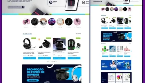 Combo Templates Loja Virtual - Elementor + Wordpress