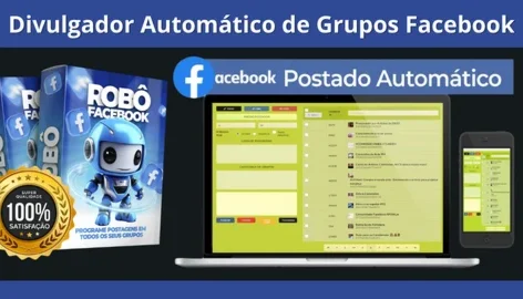 Robo Postador Automático Em Grupos Do Facebook