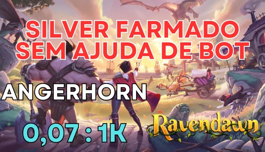 Ravendawn 🔥 Angerhorn 🔥 Silver Entrega Imediata!