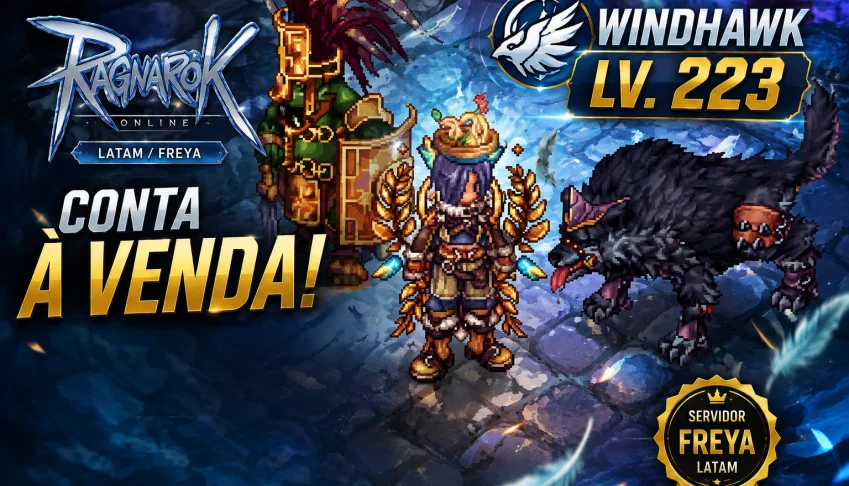 Falcão / Windhawk (Ranger 4th)  LV 223 - Freya / LATAM