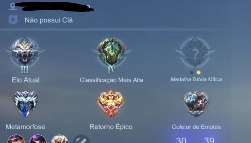 Conta De Mobile Legends Antiga E Ótima Para Iniciantes!