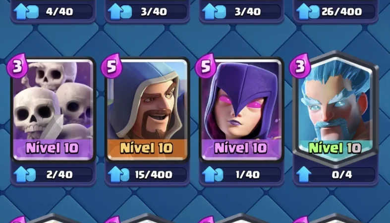 Conta de clash royale