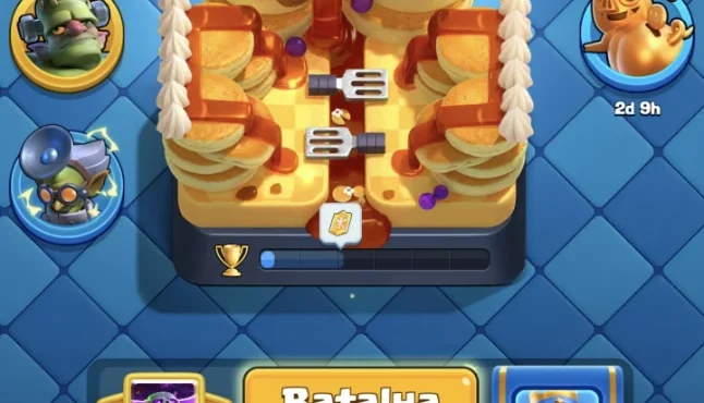 Conta clash royale (8500 trofeus)