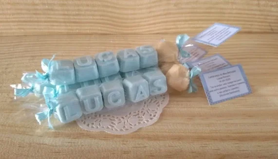 Sabonete Nome 5 Letras com Concha