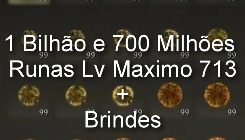 Elden Ring -Runas Lv Maximo 713 +Brindes -Xbox One e Series