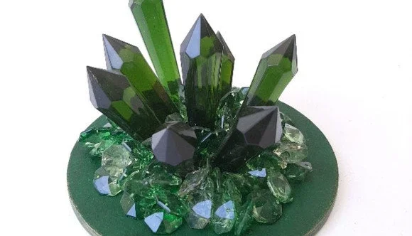 Porta Joias Pedras Verdes