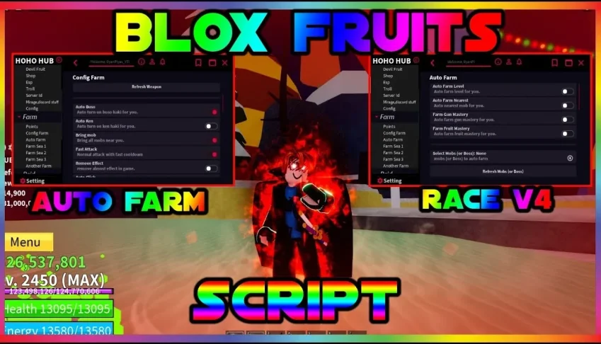 Blox Fruit Script  Roblox+executor e emulador 