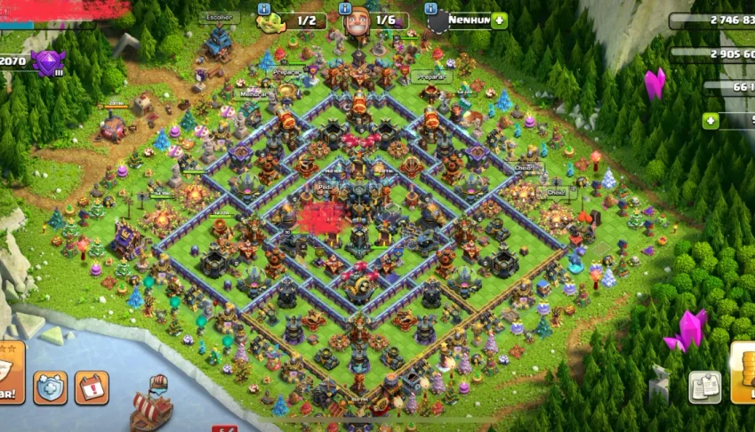 Cv17 Forte + Conta Brawl Star 27.600 Troféus No Mesmo Id
