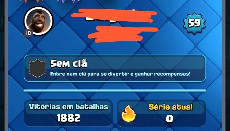 Conta Clash Royale - Emblema 10 Anos De Jogo - Torre Lvl 15