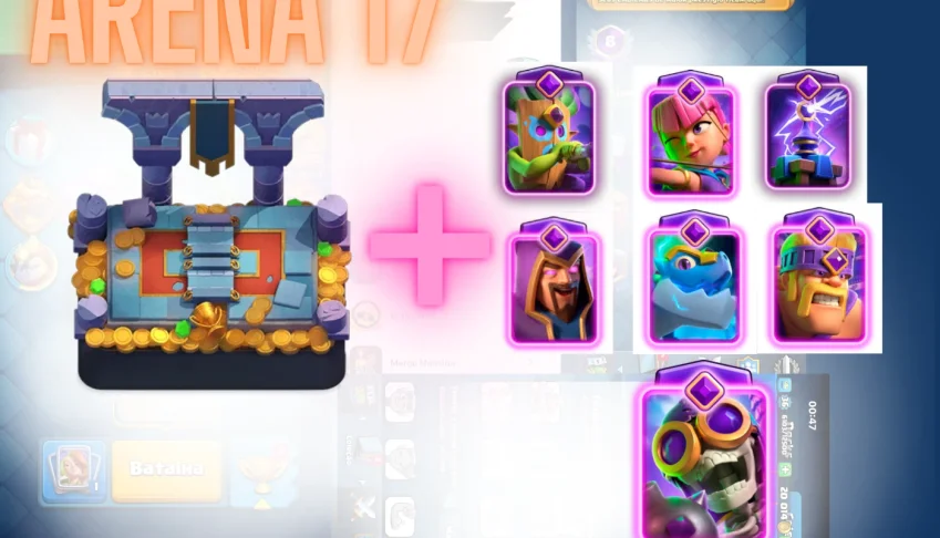 Conta Com 7Evo E 2.7K De Gemas Clash Royale