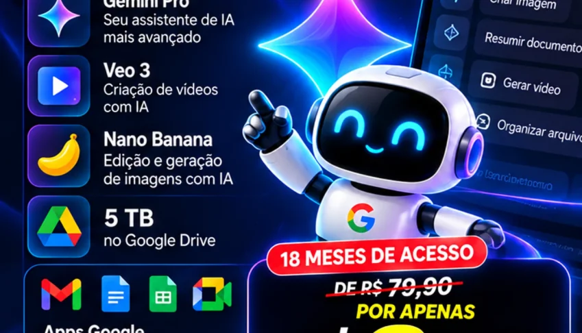 Google AI Pro 18m + 5TB Drive + VEO 3/FLOW | 30d Garantia