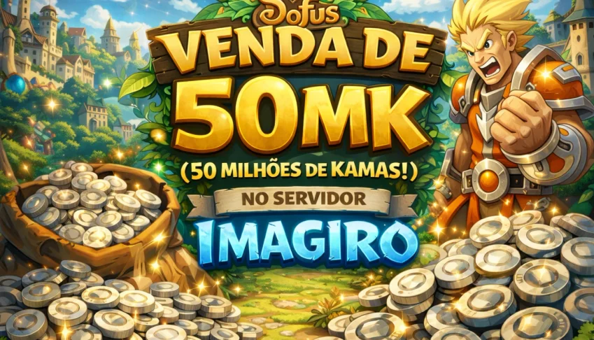 Imagiro 50 milhões Kamas DOFUS