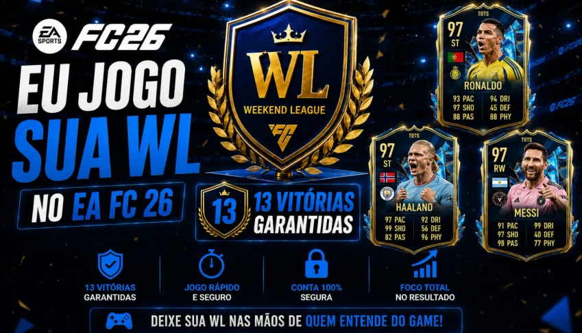 Jogo sua WL eafc 26 PC