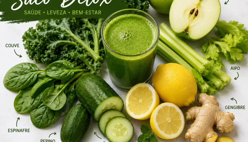 📘 Guia Completo de Suco Detox – 30 Receitas Naturais para E