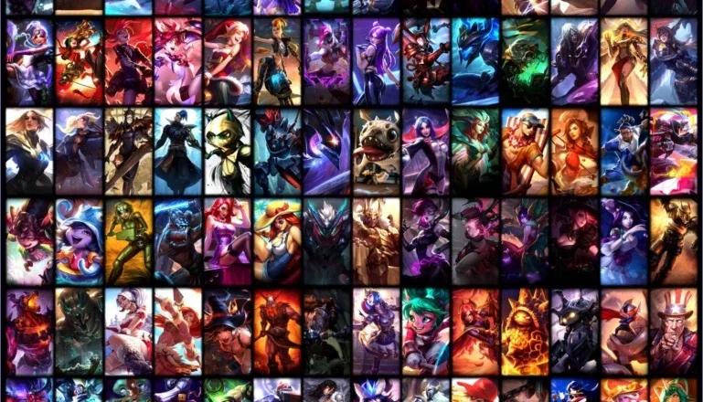 conta league of legends diamante 4, 184 skins