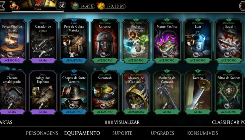 Vendendo conta MK mobile