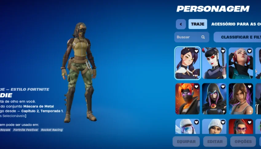 Conta de Fortnite + Passes, Skin e picaretas