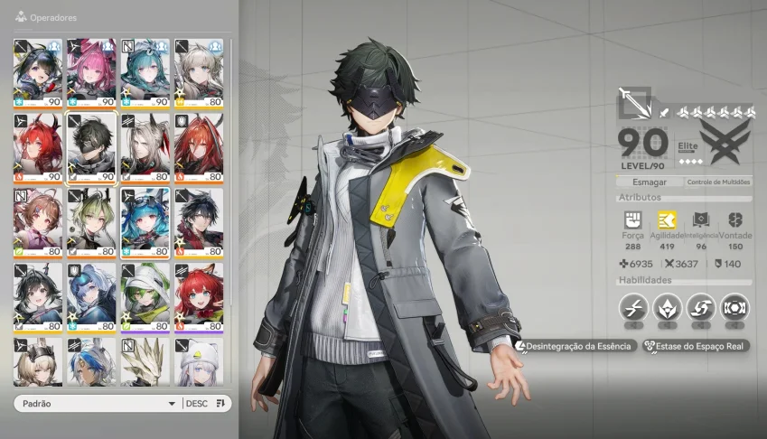 Conta Level 60 Arknight