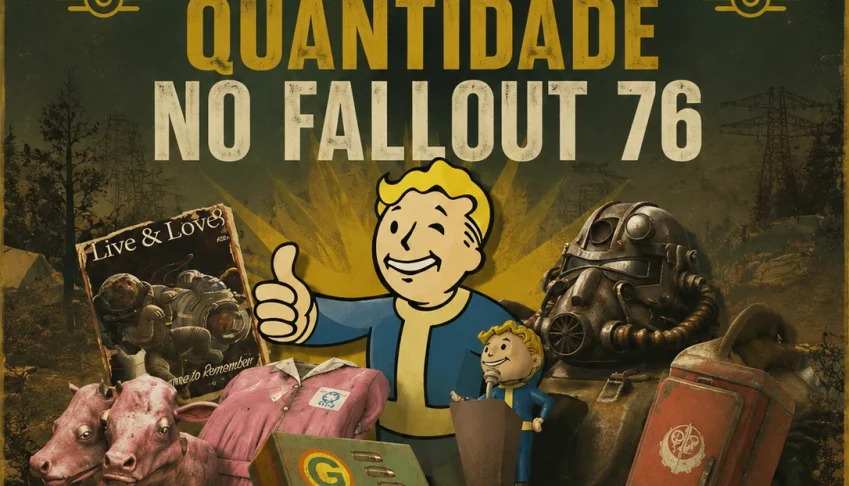 Fallout 76 -Qualquer Item Em Qualquer Quantidade