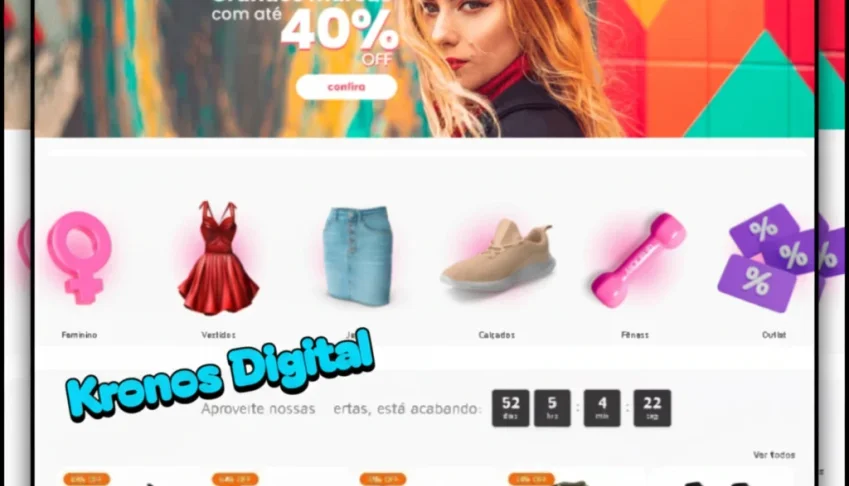 Tema Shopify Evolution + Aulas e Brindes